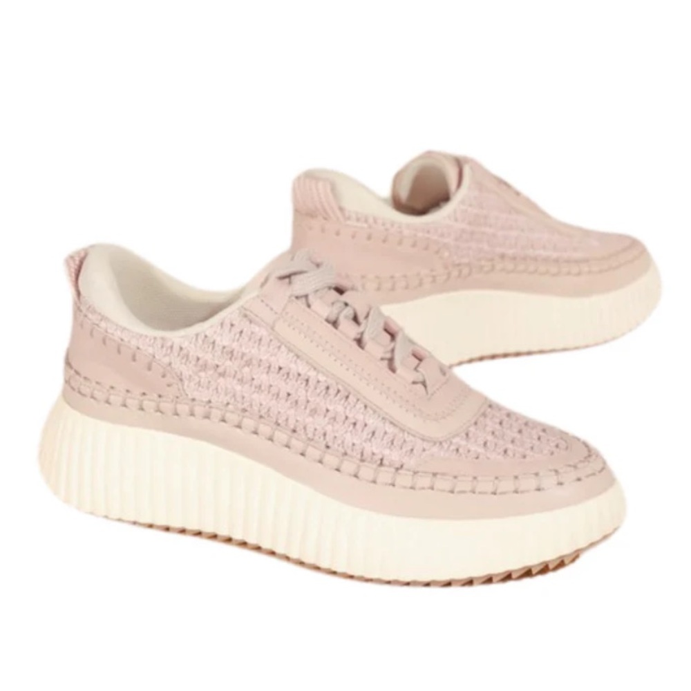 Mi.iM Pink and Cream Women's Sneakers